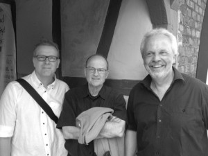 Hans, Ole Kock Hansen and Aage Tanggaard Ystad Sweden Jazz Festival 2012. Photo: Jan Backenroth