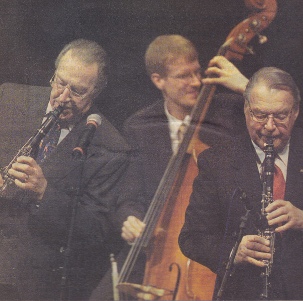 "Clarinet Kings". Buddy DeFranco, Hans, Putte Wickman at Tonhallen, Sundsvall 1999