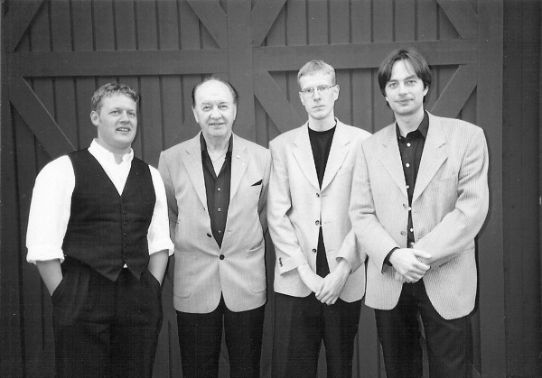Arne Domnérus Q. Rasmus Kihlberg, Arne, Hans and Jan Lundgren Gunnebo Slott, Göteborg 1996