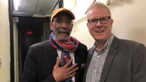 Ron Carter and Hans at Blue Note New York, USA 2018. Photo: Berit Nygren