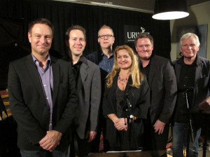 Halvard Kausland Q with Helle Brunvoll: Håvard Fossum, Magne Arnesen, Hans, Helle, Halvard and Roger Johansen in Tønsberg, Norway 2016