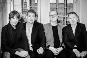 Harry Allen Q: Jan Lundgren, Kristian Leth, Hans and Harry Allen in Copenhagen 2014. Photo: Stephen Freiheit