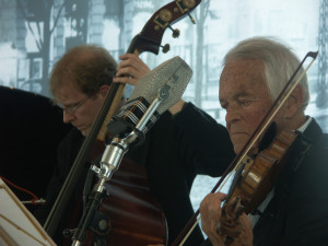 Hans and Svend Asmussen concert in Taastrup Copenhagen, Denmark 2009. Photo: Jan Backenroth