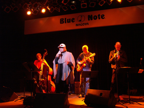 Monica Borrfors & Sweet Jazz Trio at Blue Note Nagoya, Japan 2004. Photo: Jan Backenroth